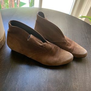 Elizabeth & James Distressed Leather Booties